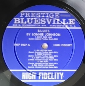 Lonnie Johnson (2) - Blues By Lonnie Johnson (LP, Album)