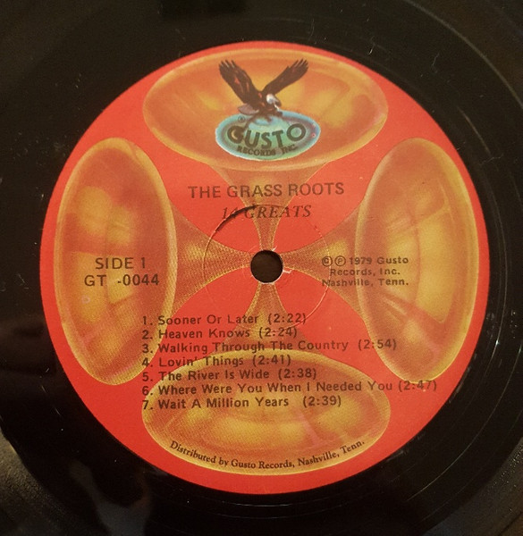 The Grass Roots - 14 Greats (LP, Comp)
