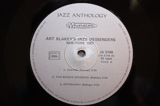 Art Blakey & The Jazz Messengers - New-York 1957 (LP, Album, RE)