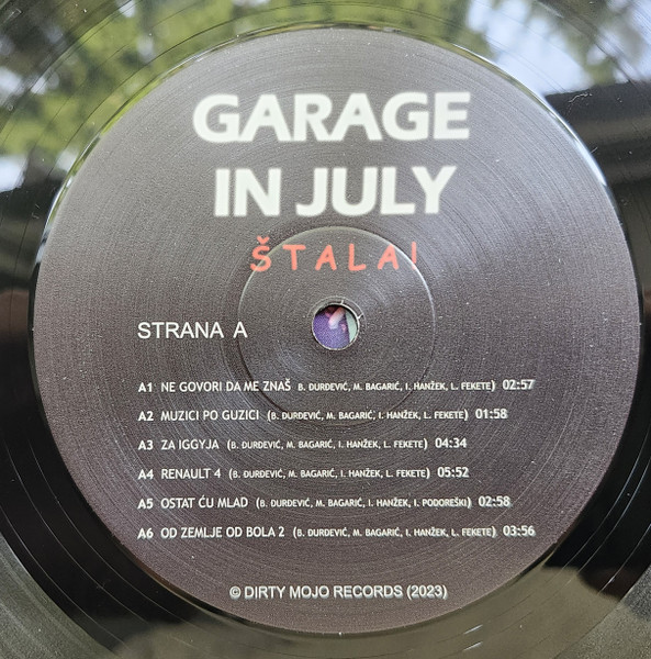 Garage In July - Štala ! (LP)