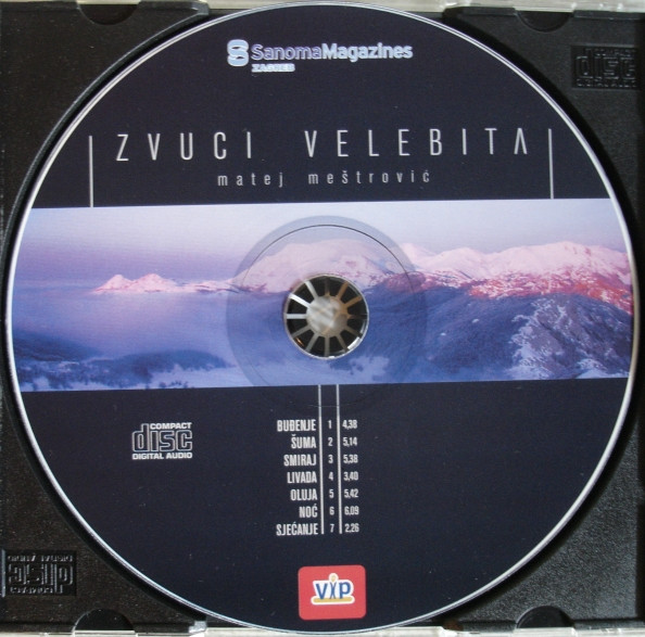 Matej Meštrović - Zvuci Velebita (CD, Album)