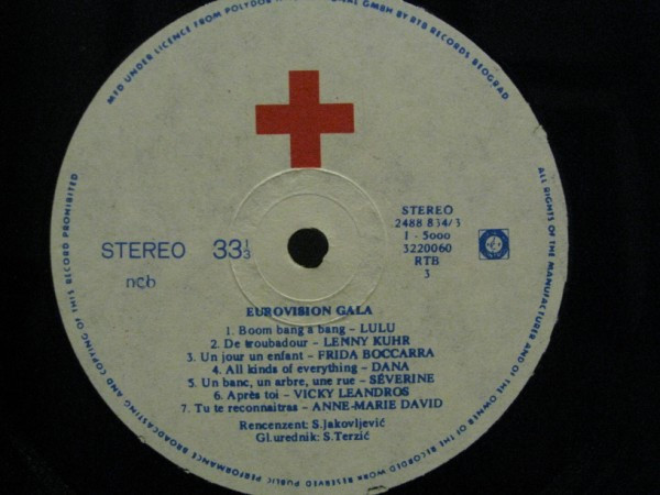 Various - Eurovision Gala - 29 Winners - 29 Worldsuccesses (2xLP, Comp)