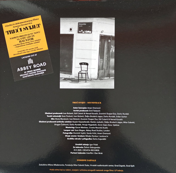 Haustor - Treći Svijet Soundtrack • Glazba Iz Dokumentarnog Filma Arsena Oremovića (3xLP, Album, Comp, 180)