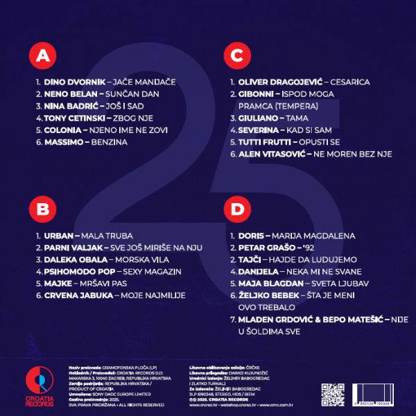 Various - 25 Greatest Hits - Devedesete (2xLP, Comp)