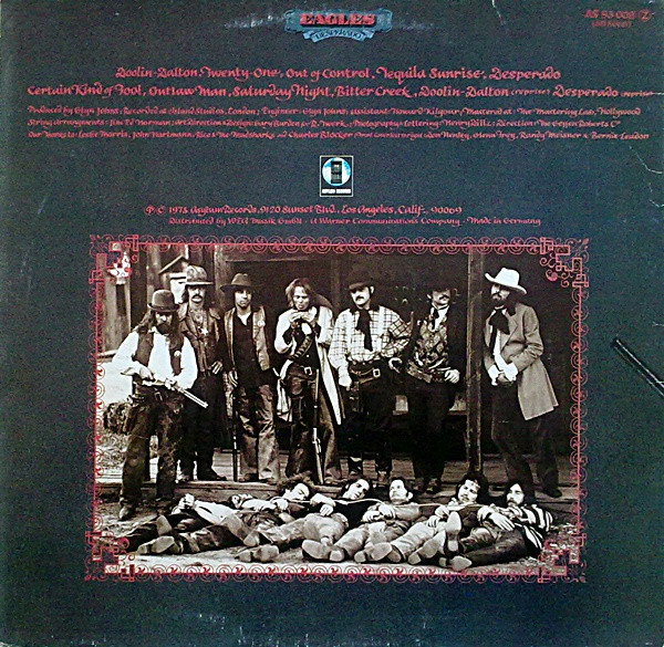 Eagles - Desperado (LP, Album, RE)