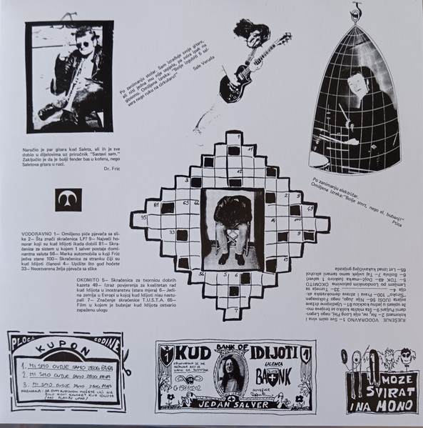 Kud Idijoti - Mi Smo Ovdje Samo Zbog Para (LP, Album, RE)