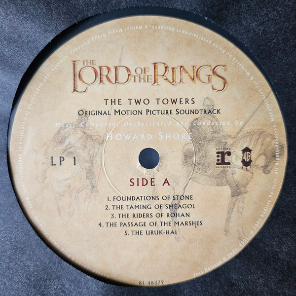 Howard Shore - The Lord Of The Rings: The Two Towers (Original Motion Picture Soundtrack) (2xLP, Album, RE)