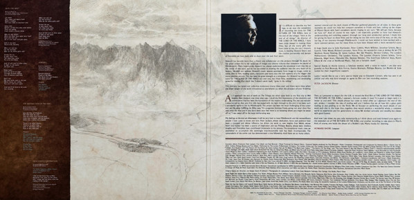 Howard Shore - The Lord Of The Rings: The Return Of The King (Original Motion Picture Soundtrack) (2xLP, Album, Ltd, RE)
