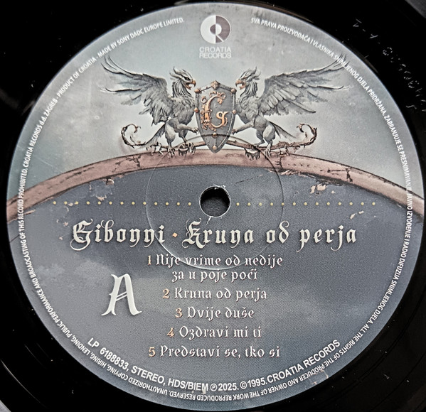 Zlatan Stipišić Gibonni - Kruna od perja  (LP, RM)
