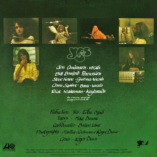 Yes - Close To The Edge (LP, Album, Gat)