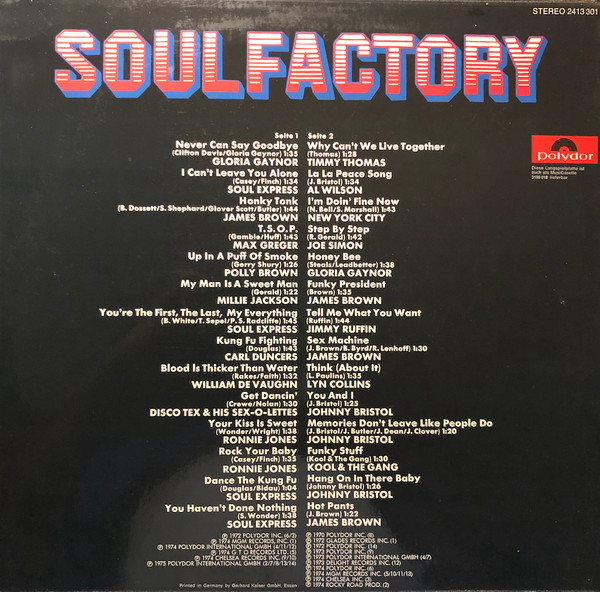 Various - Soul Factory (LP, Comp)