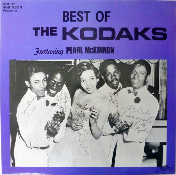 The Kodaks Featuring Pearl McKinnon - The Best Of The Kodaks Featuring Pearl McKinnon (LP, Comp)