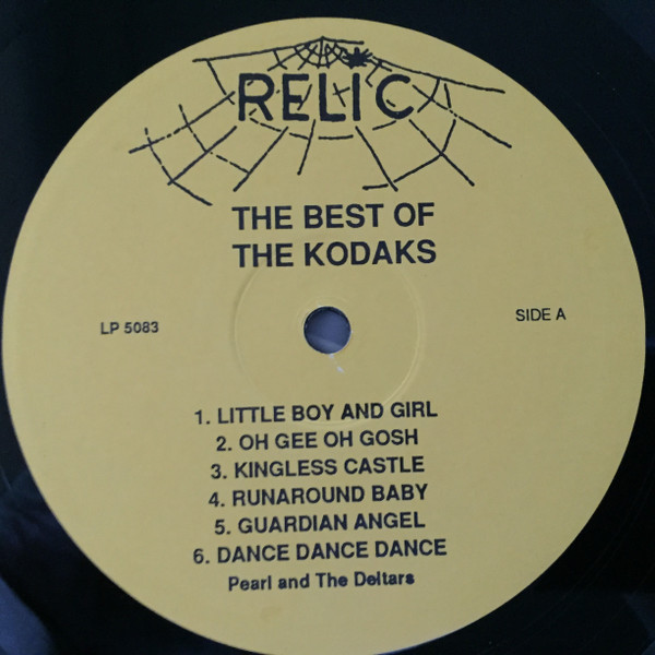 The Kodaks Featuring Pearl McKinnon - The Best Of The Kodaks Featuring Pearl McKinnon (LP, Comp)