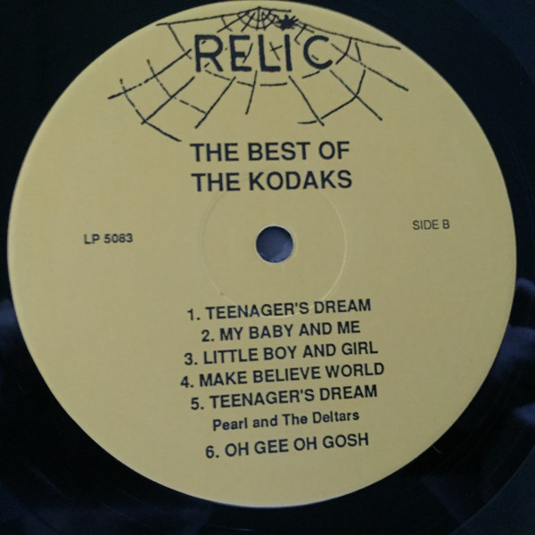 The Kodaks Featuring Pearl McKinnon - The Best Of The Kodaks Featuring Pearl McKinnon (LP, Comp)