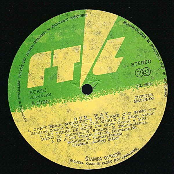 Eruption (4) - Our Way (LP, Album)