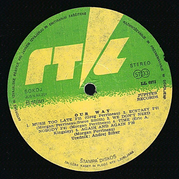 Eruption (4) - Our Way (LP, Album)