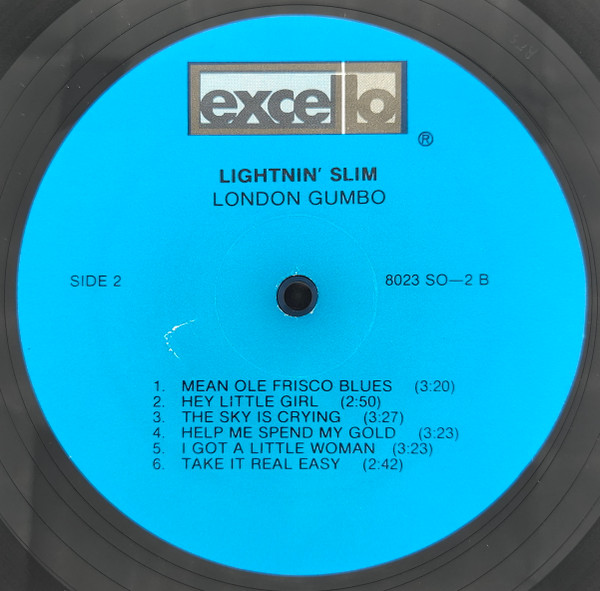 Lightnin' Slim* - London Gumbo (LP, Album, RE)
