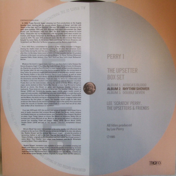 Lee 'Scratch' Perry*, The Upsetters & Friends* - The Upsetter Box Set (3xLP, Album, Por + Box, Comp, Ltd, Bar)