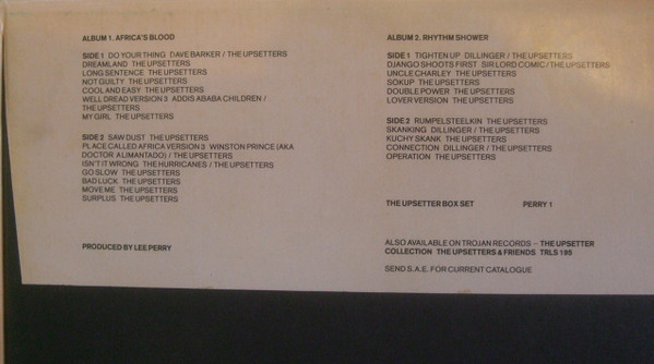 Lee 'Scratch' Perry*, The Upsetters & Friends* - The Upsetter Box Set (3xLP, Album, Por + Box, Comp, Ltd, Bar)