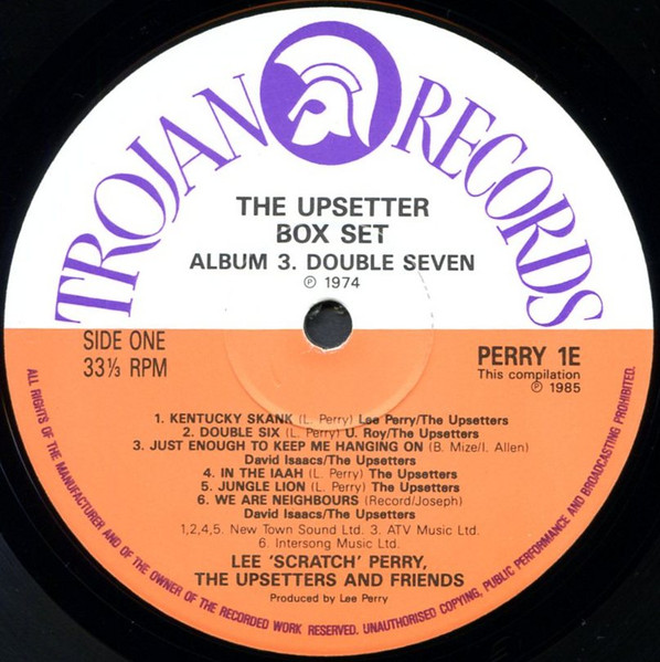 Lee 'Scratch' Perry*, The Upsetters & Friends* - The Upsetter Box Set (3xLP, Album, Por + Box, Comp, Ltd, Bar)