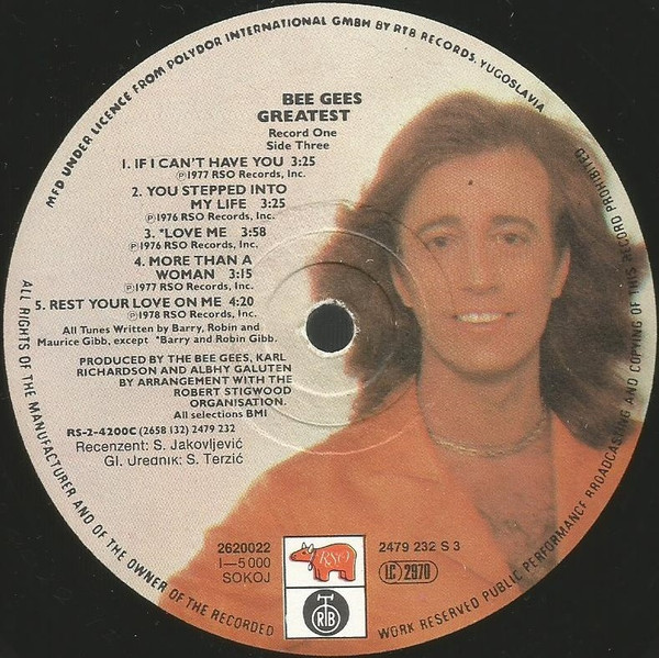 Bee Gees - Greatest (2xLP, Comp)