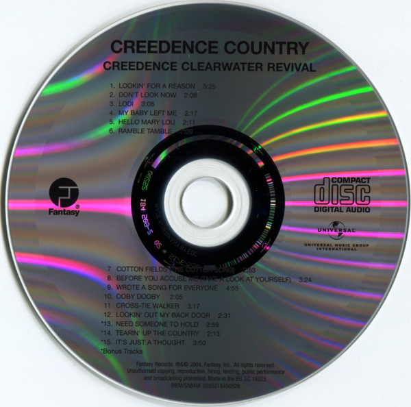 Creedence Clearwater Revival - Creedence Country (CD, Comp, RE, RM)