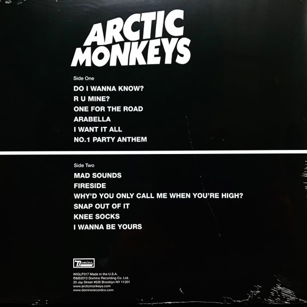 Arctic Monkeys - AM (LP, Album, RE, Gat)