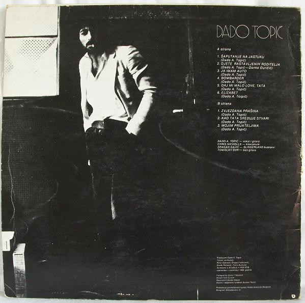 Dado Topić - Šaputanje Na Jastuku (LP, Album, RP)