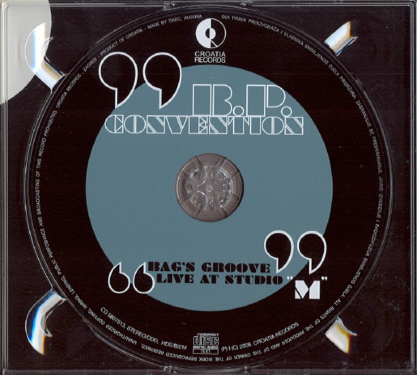 B. P. Convention Featuring Sal Nistico - Bag's Groove - Live At Studio 