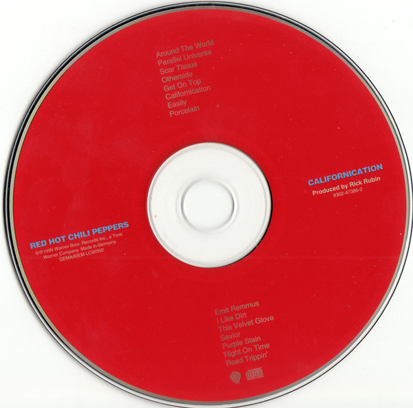 Red Hot Chili Peppers - Californication (CD, Album)