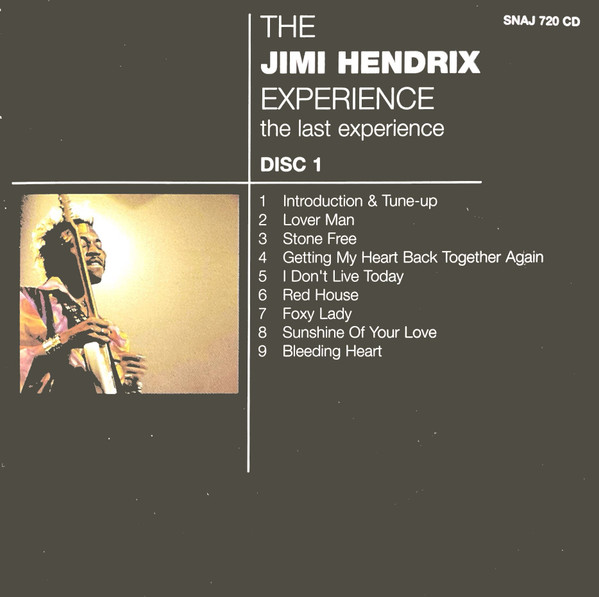 The Jimi Hendrix Experience - The Last Experience (3xCD, Comp, RM + Box)