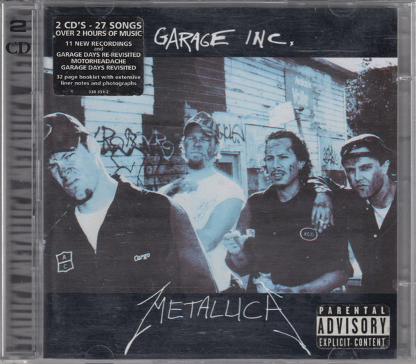 Metallica - Garage Inc. (CD, Album + CD, Comp, RM)