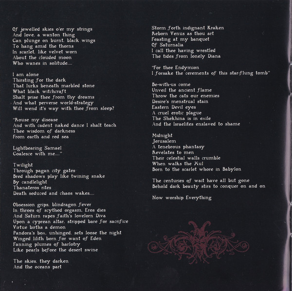 Cradle Of Filth - Dusk And Her Embrace (CD, Album)