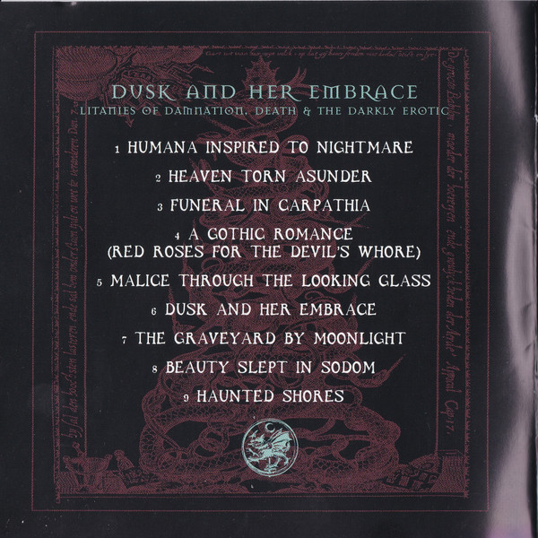Cradle Of Filth - Dusk And Her Embrace (CD, Album)