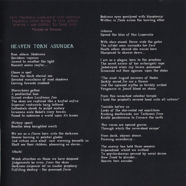 Cradle Of Filth - Dusk And Her Embrace (CD, Album)