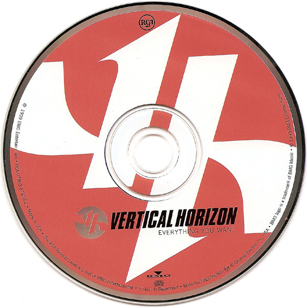 Vertical Horizon - Everything You Want (CD, Album, RE, JVC)