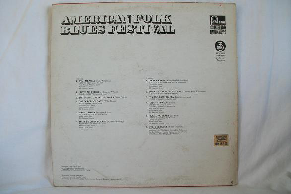 Various - American Folk Blues Festival (LP, Album, RE, RP)