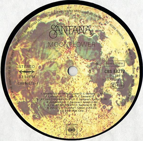 Santana - Moonflower (2xLP, Album)