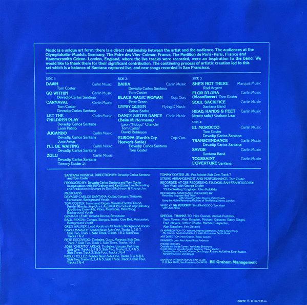 Santana - Moonflower (2xLP, Album)