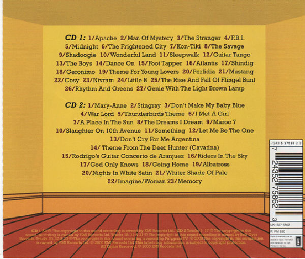 The Shadows - The Shadows 50 Golden Greats (2xCD, Comp)