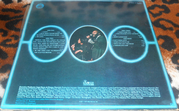 Isaac Hayes & Dionne Warwick - A Man And A Woman (2xLP, Album)