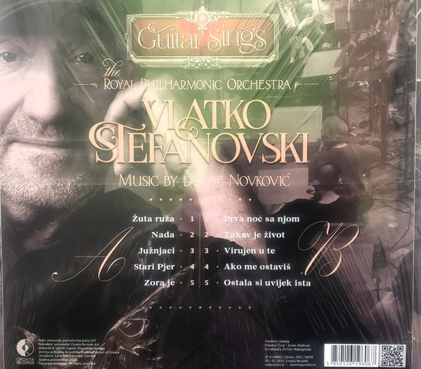 Vlatko Stefanovski - Guitar Sings (LP, Hal)