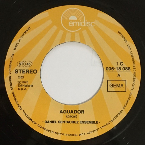 Daniel Sentacruz Ensemble - Aguador / Para Bailar, Para Cantar (7