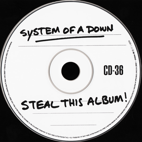System Of A Down - Steal This Album! (CD, Album)