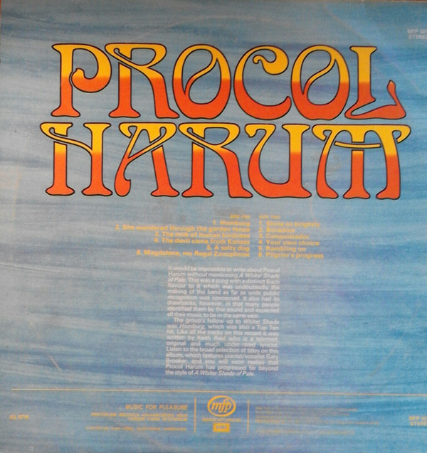 Procol Harum - A Salty Dog (LP, Comp)