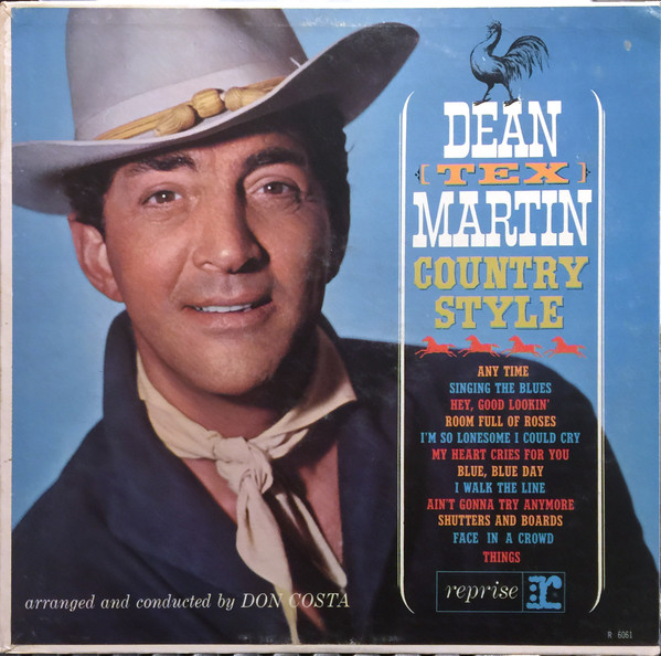 Dean (Tex) Martin* - Country Style (LP, Album, Mono)