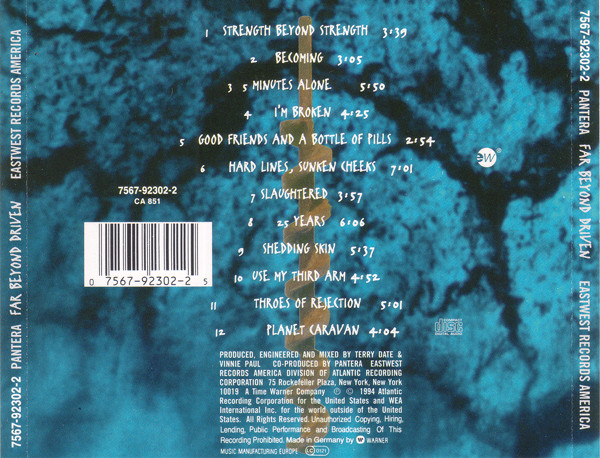 Pantera - Far Beyond Driven (CD, Album, RE)