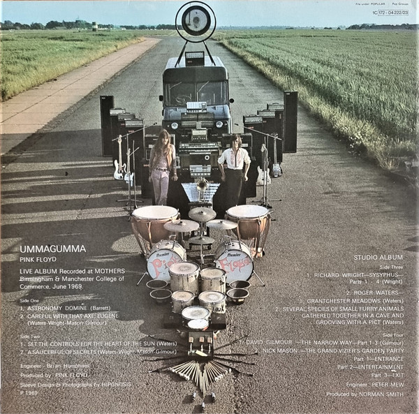 Pink Floyd - Ummagumma (2xLP, Album, RE, Ger)