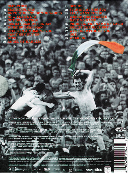 U2 - U2 Go Home (Live From Slane Castle Ireland) (DVD-V, Enh, PAL, DTS)