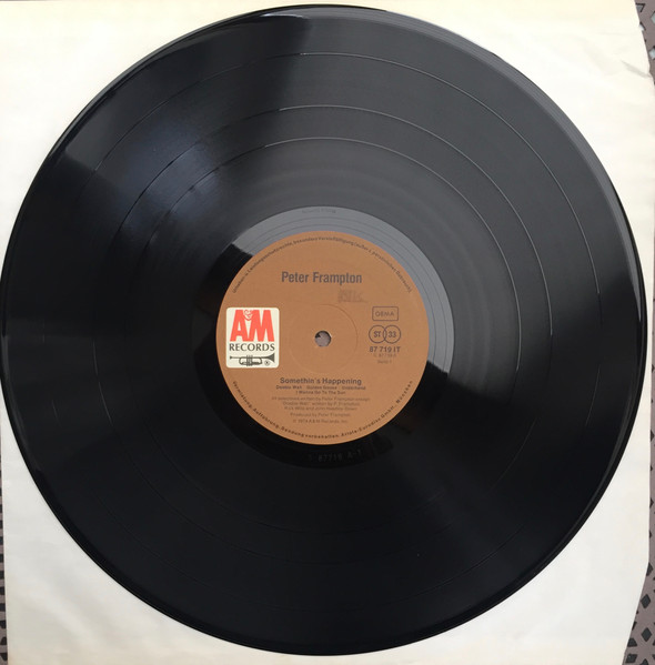 Peter Frampton - Somethin's Happening (LP, Album)